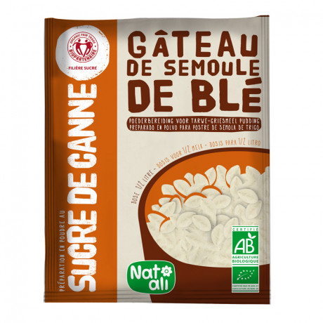 Gâteau de semoule de blé    