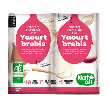 Ferment pour yaourt au lait de brebis