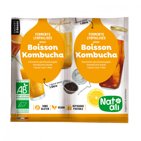 Ferment pour boisson kombucha