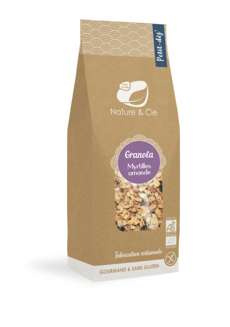 Granola artisanal Myrtilles amande