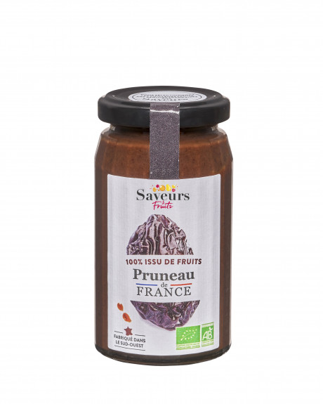 Purée de Fruits 100% issue de fruits - Pruneau de France bio 230g