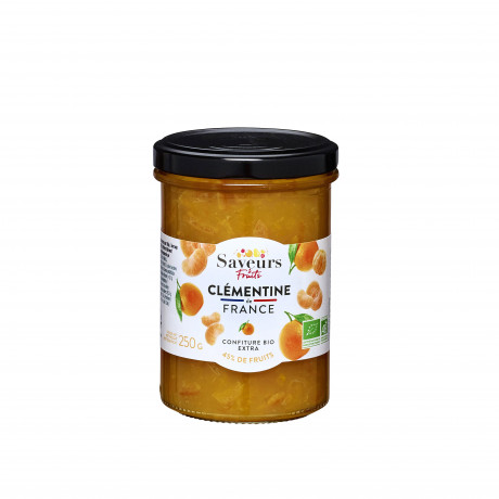 Confiture 45% fruits - Clémentine de France bio 250g