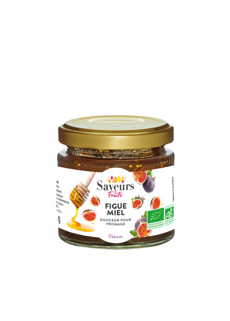 Confitures pour Fromages - Figue Miel Bio 125g