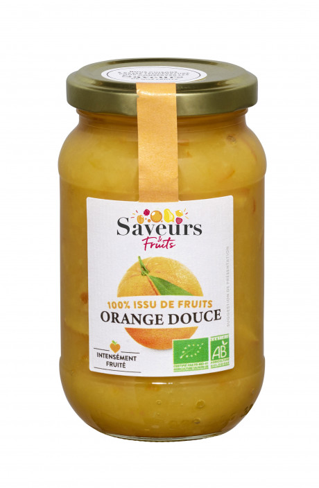 Spécialité aux Fruits - 100% issue de fruits - Orange bio 420g