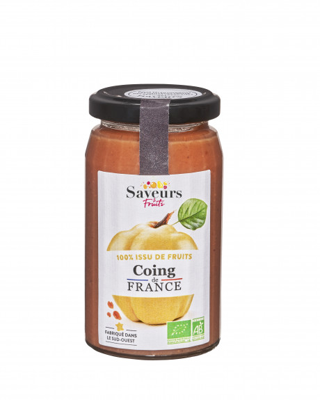 Préparation aux Fruits 100% issue de fruits - Coing de France bio 240g