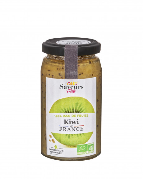 Préparation aux Fruits 100% issue de fruits - Kiwi de France bio 240g