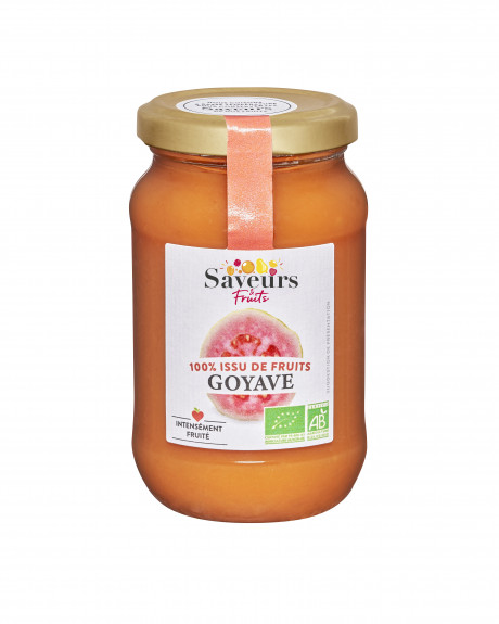 Préparation aux Fruits 100% issue de fruits - Goyave bio 310g