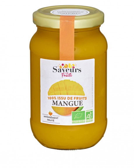 Préparation aux Fruits 100% issue de fruits - Mangue bio 310g
