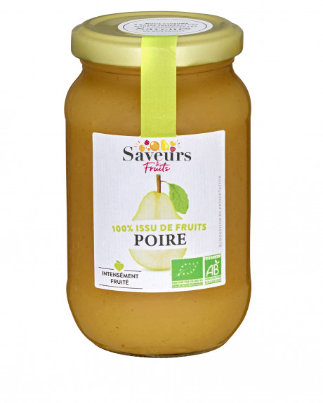 Préparation aux Fruits 100% issue de fruits - Poire bio 310g