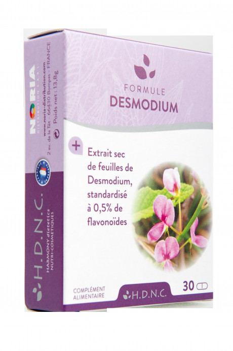 Formule Desmodium - Extrait sec de feuille de Desmodium standardisé à 0,5% de flavonoïdes - 30 comprimés