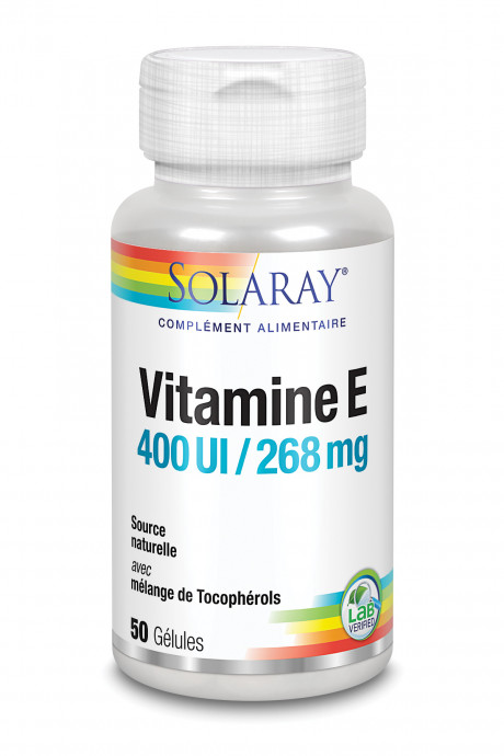 Vitamine E 400 UI - 268 mg - 50 softgels