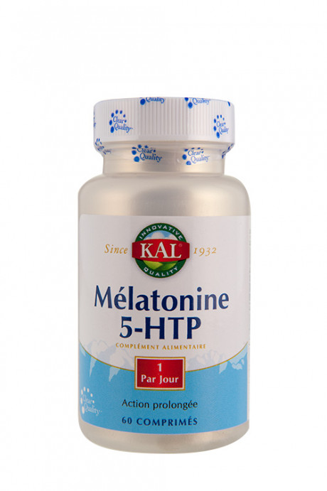 Mélatonine+5HTP (50 mg) Action prolongée - 60 comp.