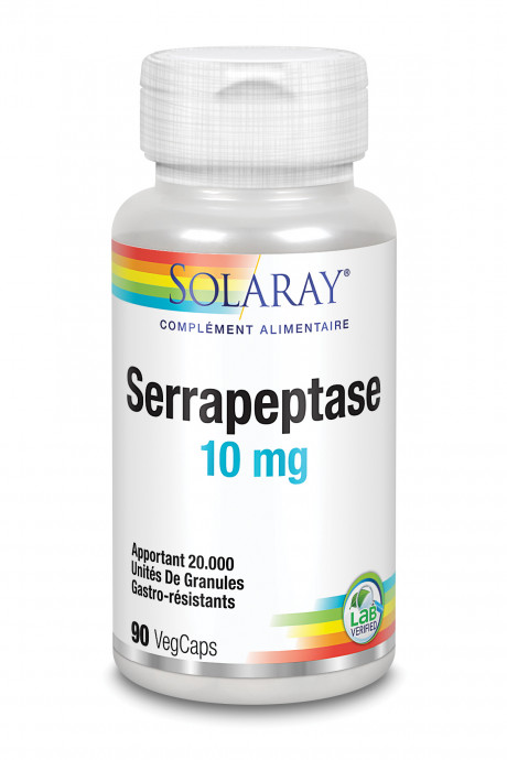 Serrapeptase 10mg - 90 caps vég.