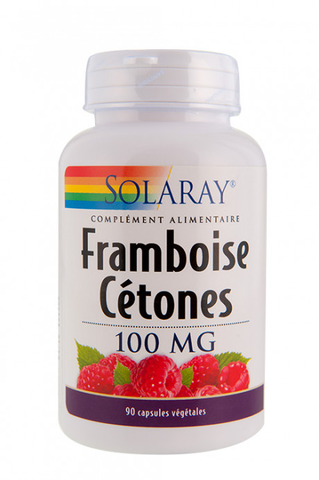 Cétones de Framboises - 100 mg - 90 caps. vég.
