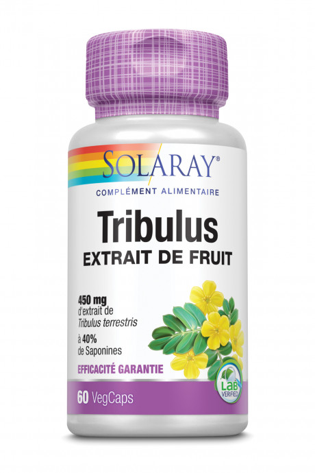 Tribulus - 450 mg standardisé à 40% de saponines - 60 caps vég