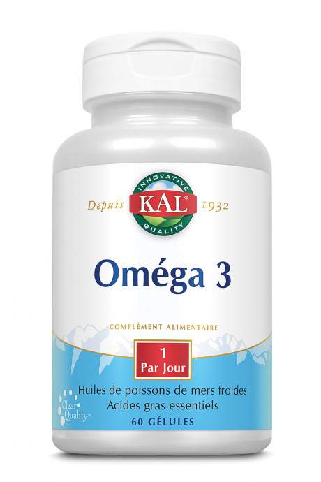 Oméga 3 KAL - 60 softgels