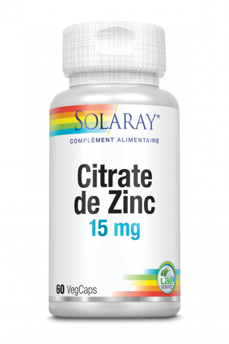 Zinc 15 mg - 60 caps. vég.