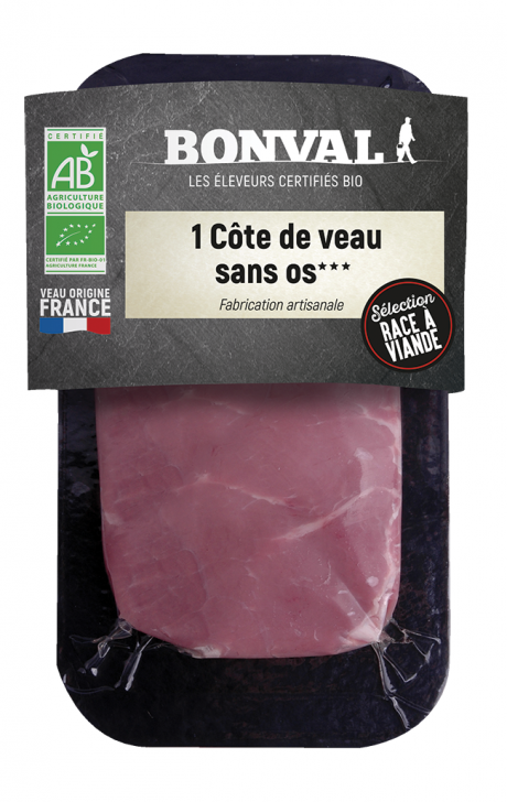 Côte de veau sans os x 1 ***
