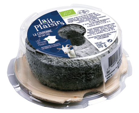 La Couronne au lait cru de chèvre, 22 % MG/PF