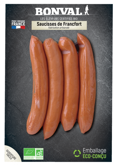 Saucisses de Francfort x 4