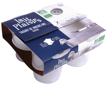 Yaourt nature au lait entier de brebis