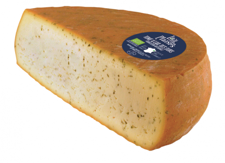 Tome à l'ail des ours 1/2 meule, 32 % MG/PF