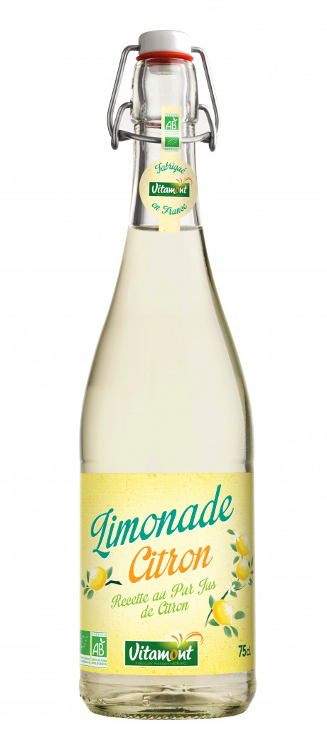 Limonade au jus de citron bio 75cl
