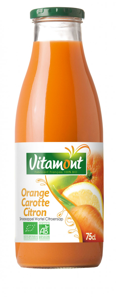 Orange carotte citron bio 75cl
