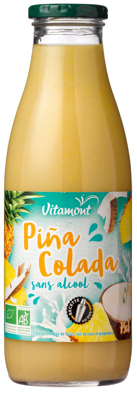 Piña colada sans alcool bio 75cl