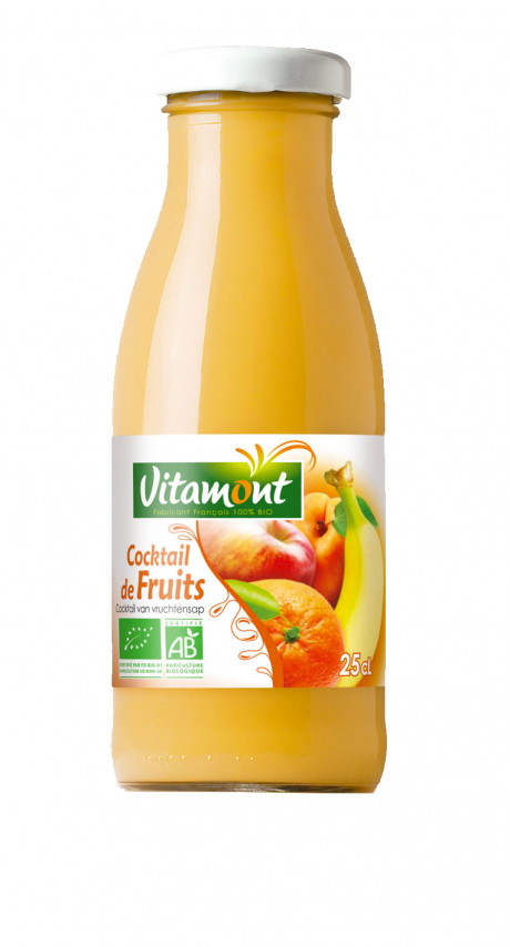 Mini cocktail de fruits bio 25cl