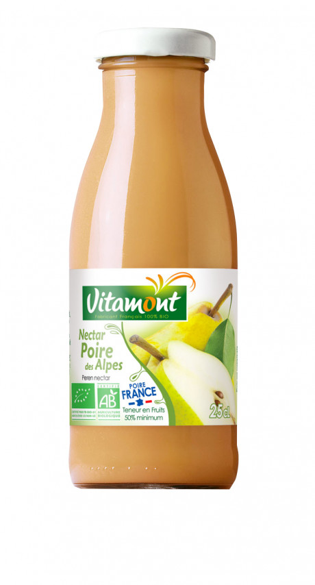 Mini nectar de poire des Alpes France bio 25cl