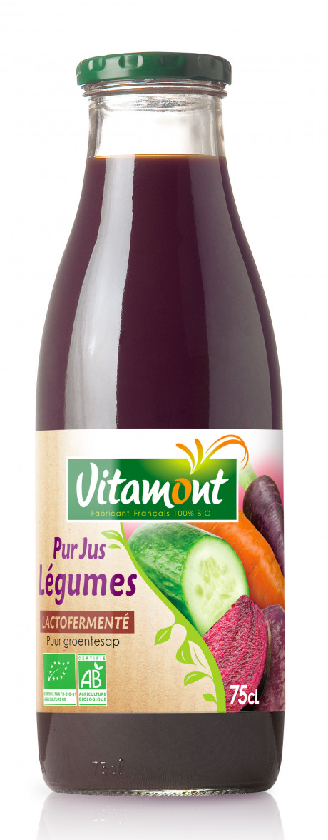 Pur jus de légumes lactofermentés bio 75cl