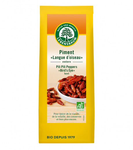Piment Langue d'oiseau, entiers