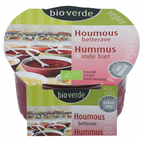 Houmous à la betterave rouge 150 g