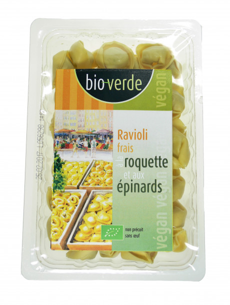 Ravioli frais à la roquette et aux épinards 250 g FR