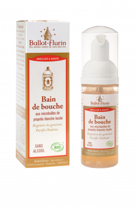 Bain de Bouche à la propolis blanche