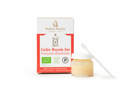 Gelée royale française dynamisée bio