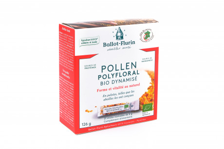 Pollen polyfloral dynamisé en sticks