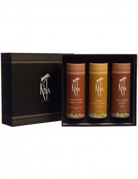 Coffret senteurs de Noël (cannelle en poudre bio 80g)