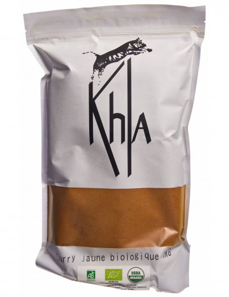 Curry Jaune Biologique - en poudre - 1kg