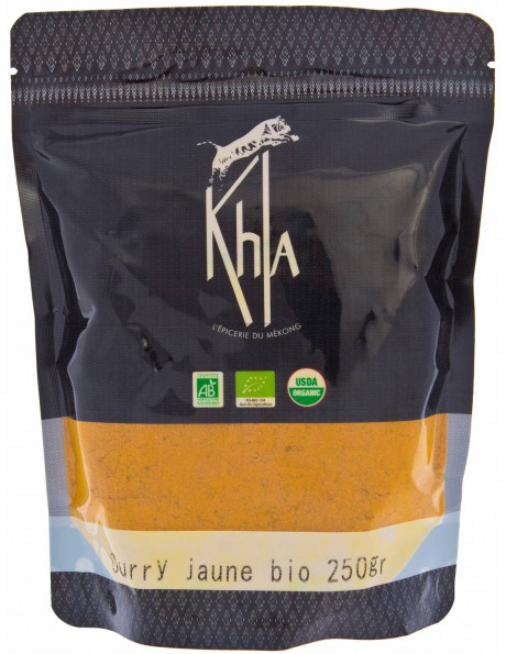 Curry Jaune Biologique - en poudre - 250g