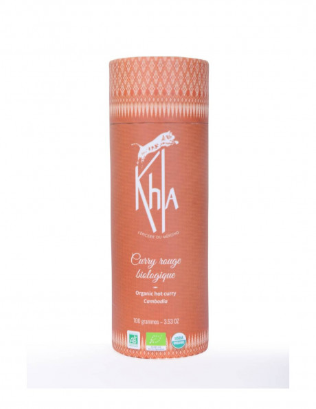 Curry rouge Biologique - en poudre - 100g