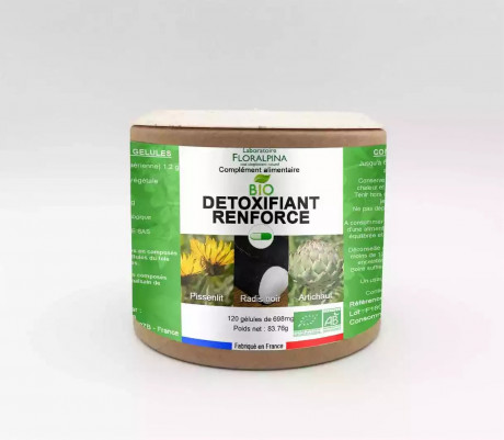 Détoxifiant renforcé bio 120 gélules 