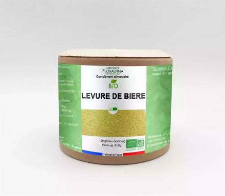 Levure de bière BIO 120 gélules