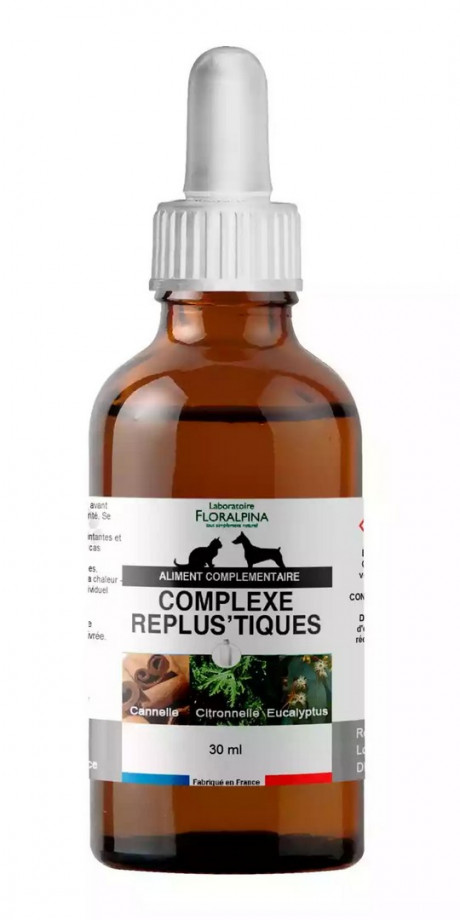 Complexe Répuls'tiques 30ml pour chien et chat