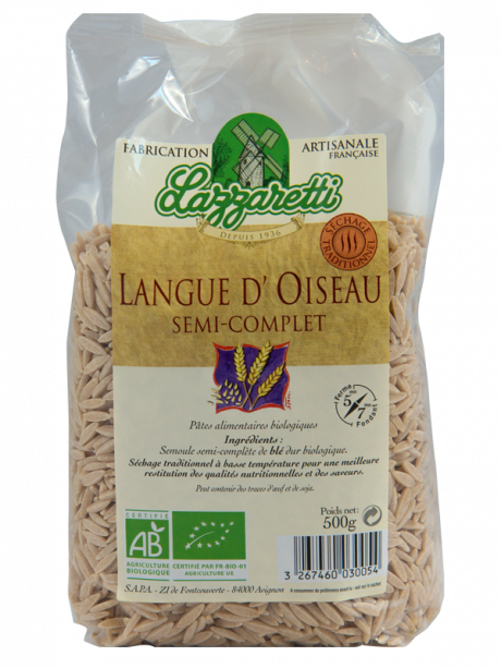 Langue d'oiseau 1/2 complet (forme riz) 500g