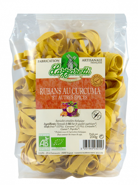 Ruban au Curcuma et autres épices 250g