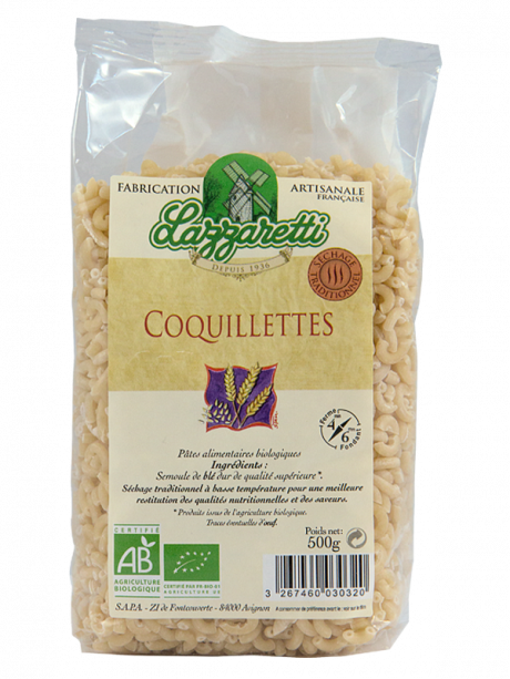 Coquillette blanche 500g 