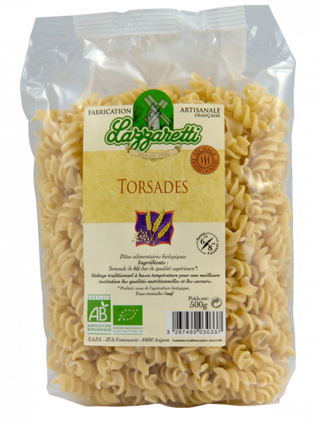Torsade blanche 500g