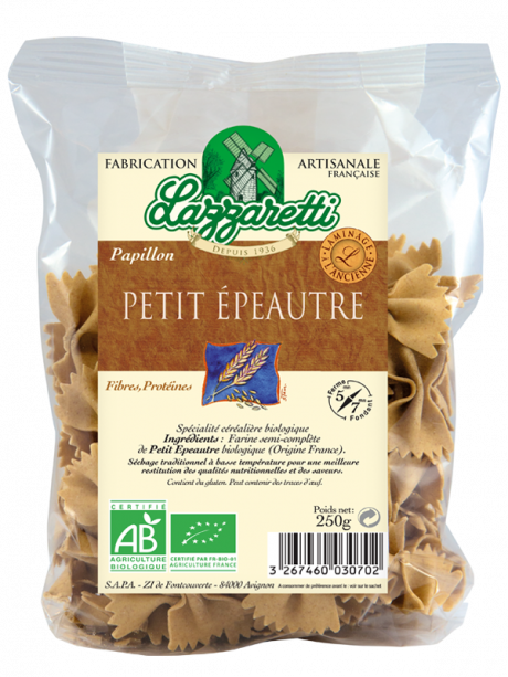 Papillon au petit épeautre 250g France